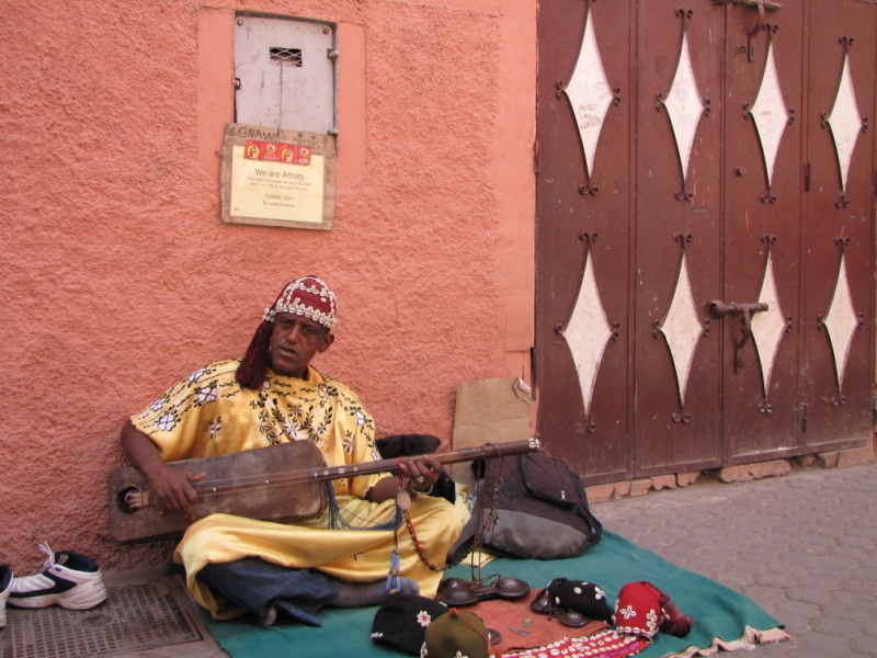 Marrakesz - czerwone miasteczko 