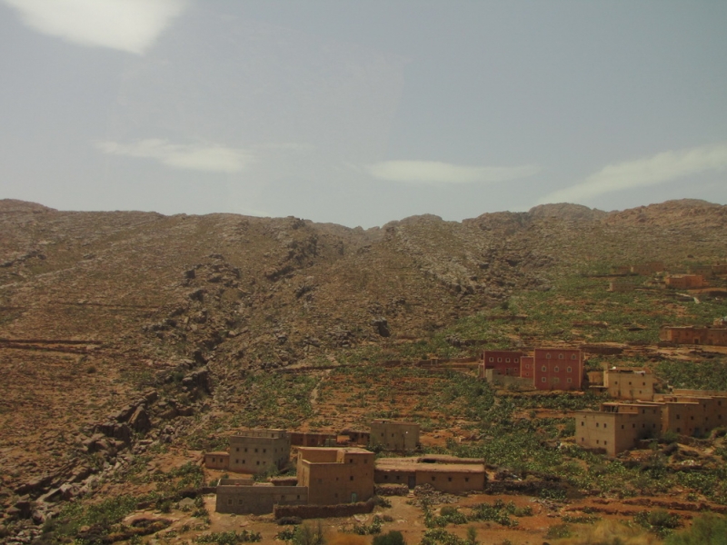 krajobrazy południowego Maroka - Antyatlas