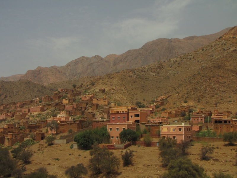 krajobrazy południowego Maroka - Antyatlas 