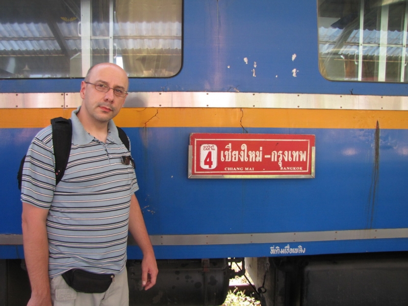 pociąg powrotny do Bangkoku