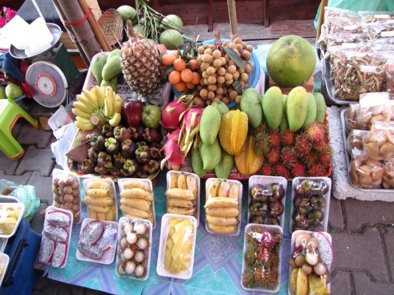 różnorodność i smakowitość tajskich owoców